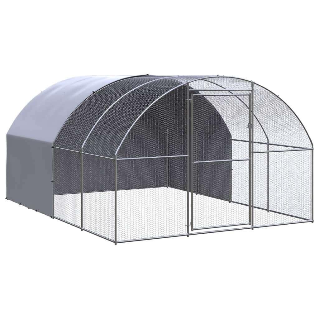 Buitenhok kippenhok kippenren 3x4x2 m GRATIS BEZORGD!, Dieren en Toebehoren, Pluimvee | Toebehoren, Kippenhok of Kippenren, Verzenden