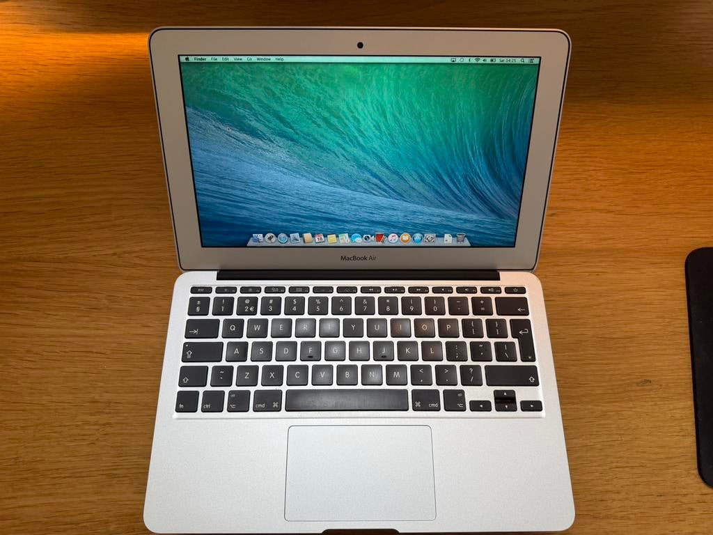 Macbook Air 11 inch 2013, Computers en Software, Apple Macbooks, Ophalen, Gebruikt, 256 GB, Qwerty