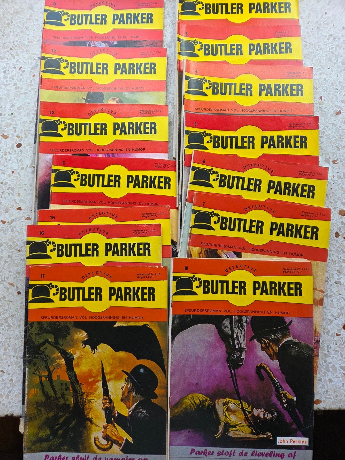 butler parker 14x, Verzenden, Gelezen