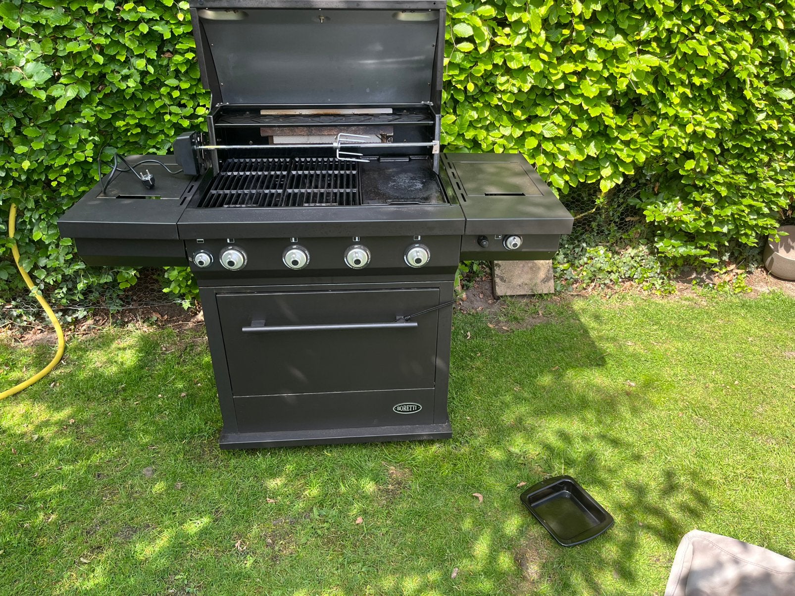 Boretti, Tuin en Terras, Gasbarbecues, Zo goed als nieuw, Ophalen