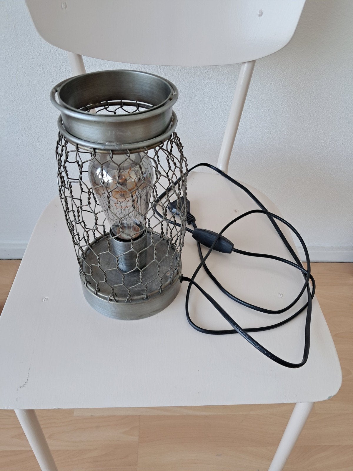Metalenlamp, Ophalen of Verzenden, Gebruikt