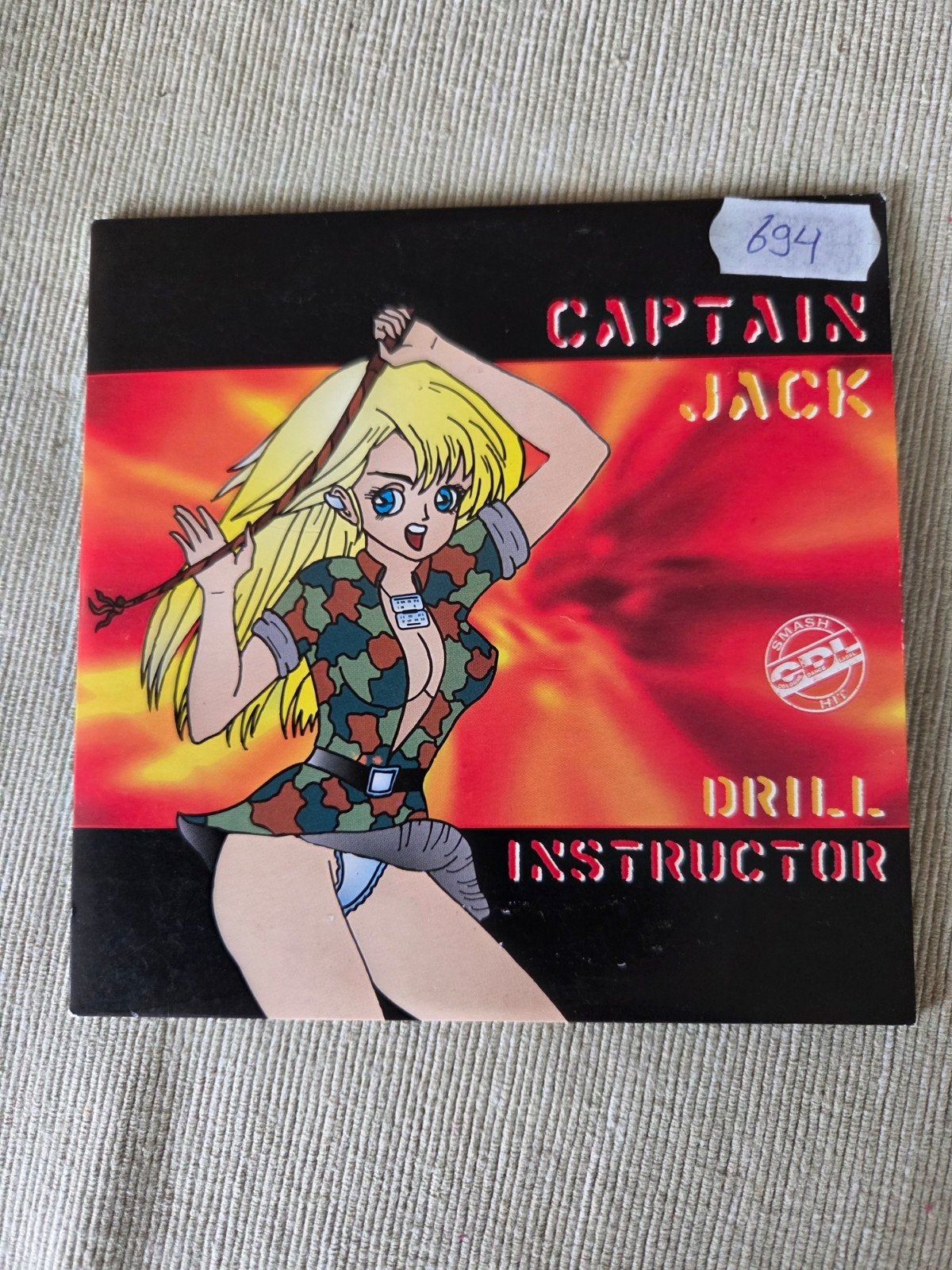 Captain Jack - Drill Instructor CD Single, Ophalen of Verzenden, Gebruikt, Pop, Single