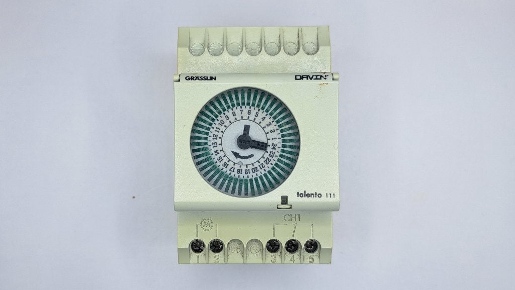 Grasslin Talento 111 analoge timer / schakelklok (1x), Hobby en Vrije tijd, Grasslin, Gebruikt, Onbekend, Ophalen of Verzenden