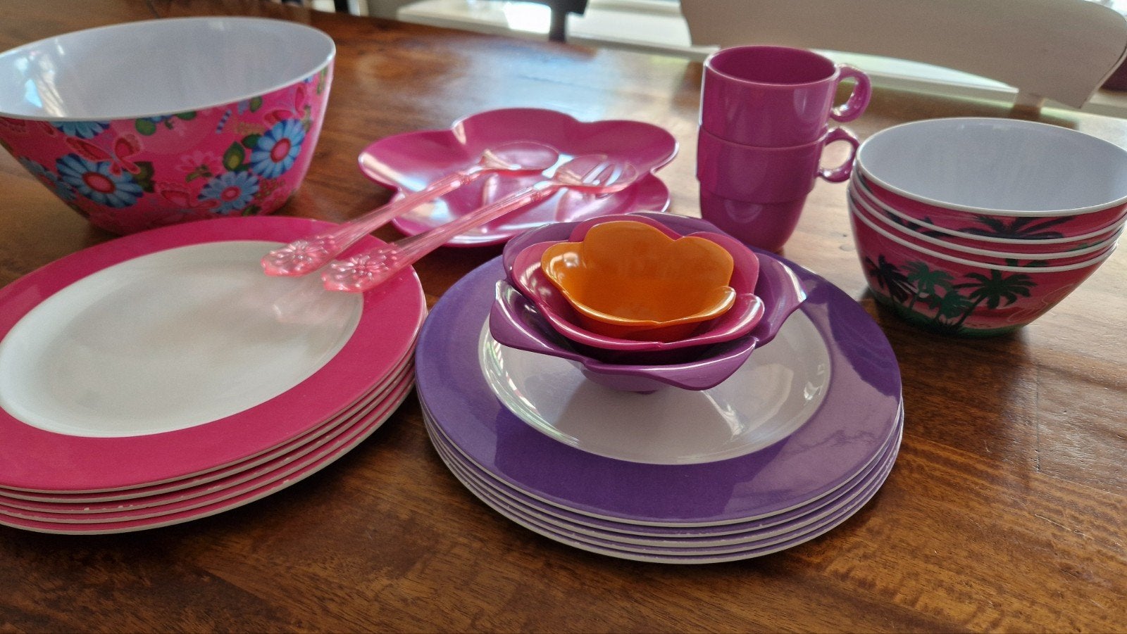 Campingservies, Ophalen of Verzenden, Gebruikt