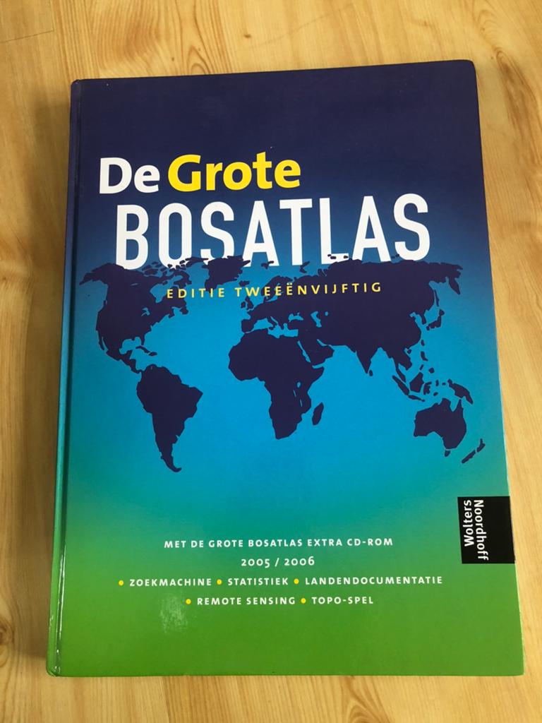 De grote bosatlas, Boeken, Gelezen, Bosatlas, 2000 tot heden, Ophalen of Verzenden