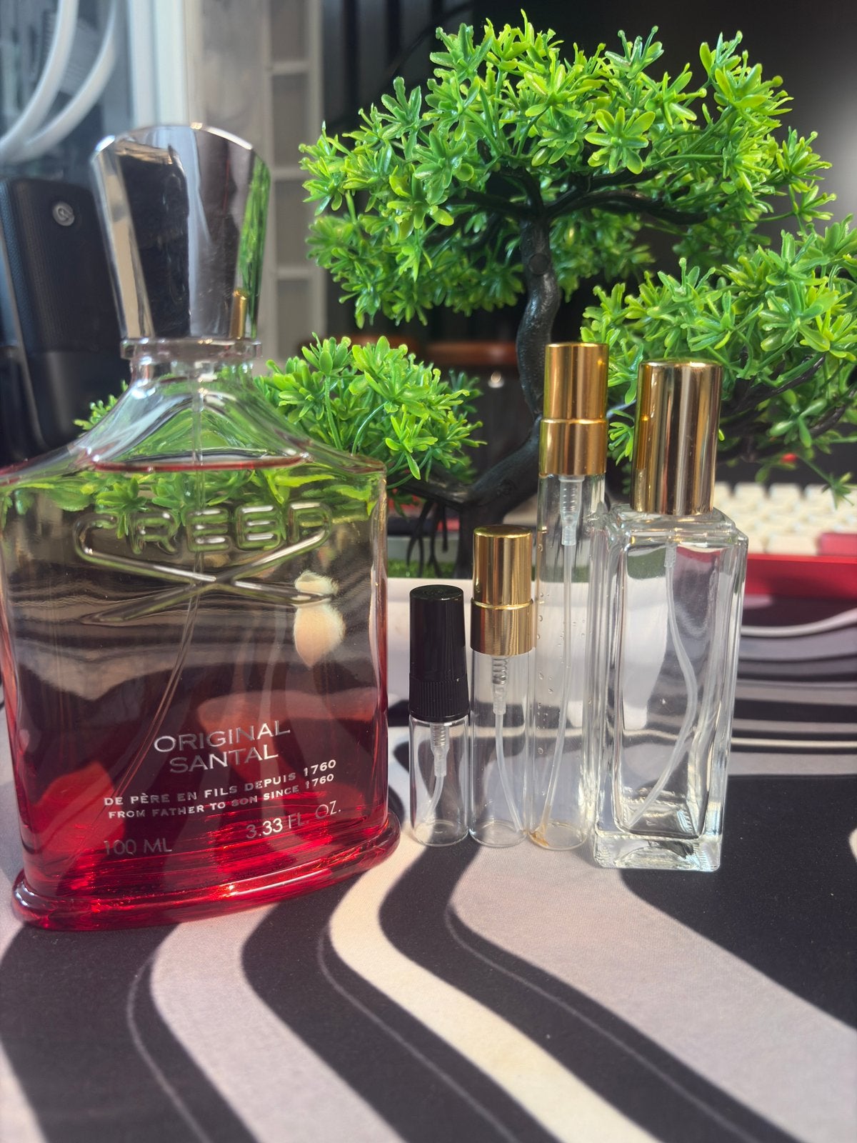 Creed - Original Santal Sample/Tester/Decant, Sieraden, Tassen en Uiterlijk, Uiterlijk | Parfum, Ophalen, Zo goed als nieuw