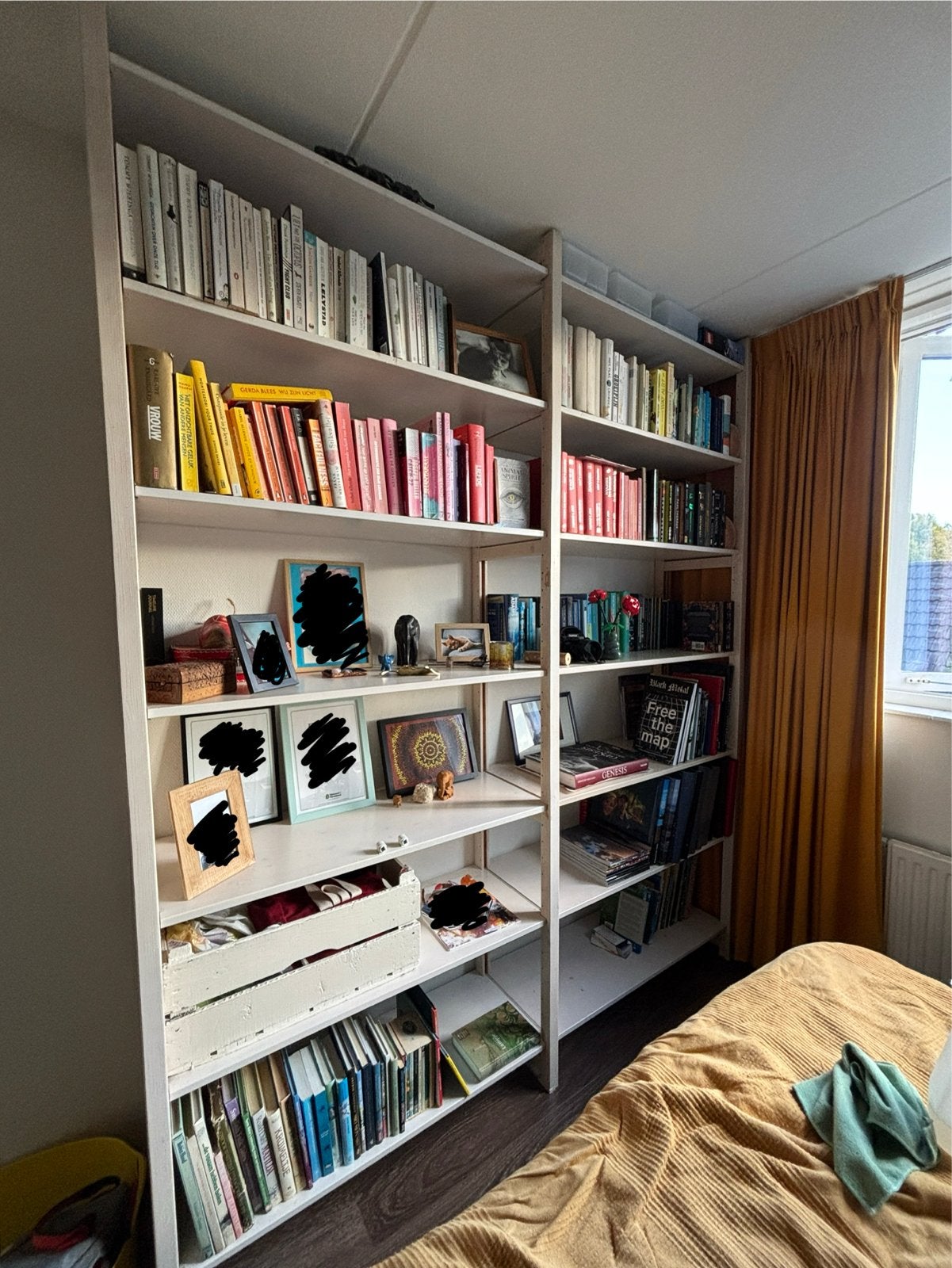 Lundia boekenkast jaren ‘90 – circa 250  248,5  40 cm, Ophalen of Verzenden
