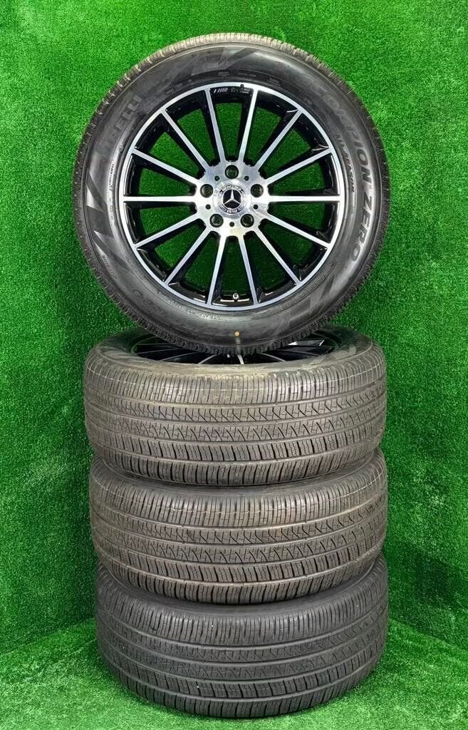 Originele 20 inch Mercedes AMG velgen banden G-klasse W463, Gebruikt, 275 mm, Banden en Velgen, Germany