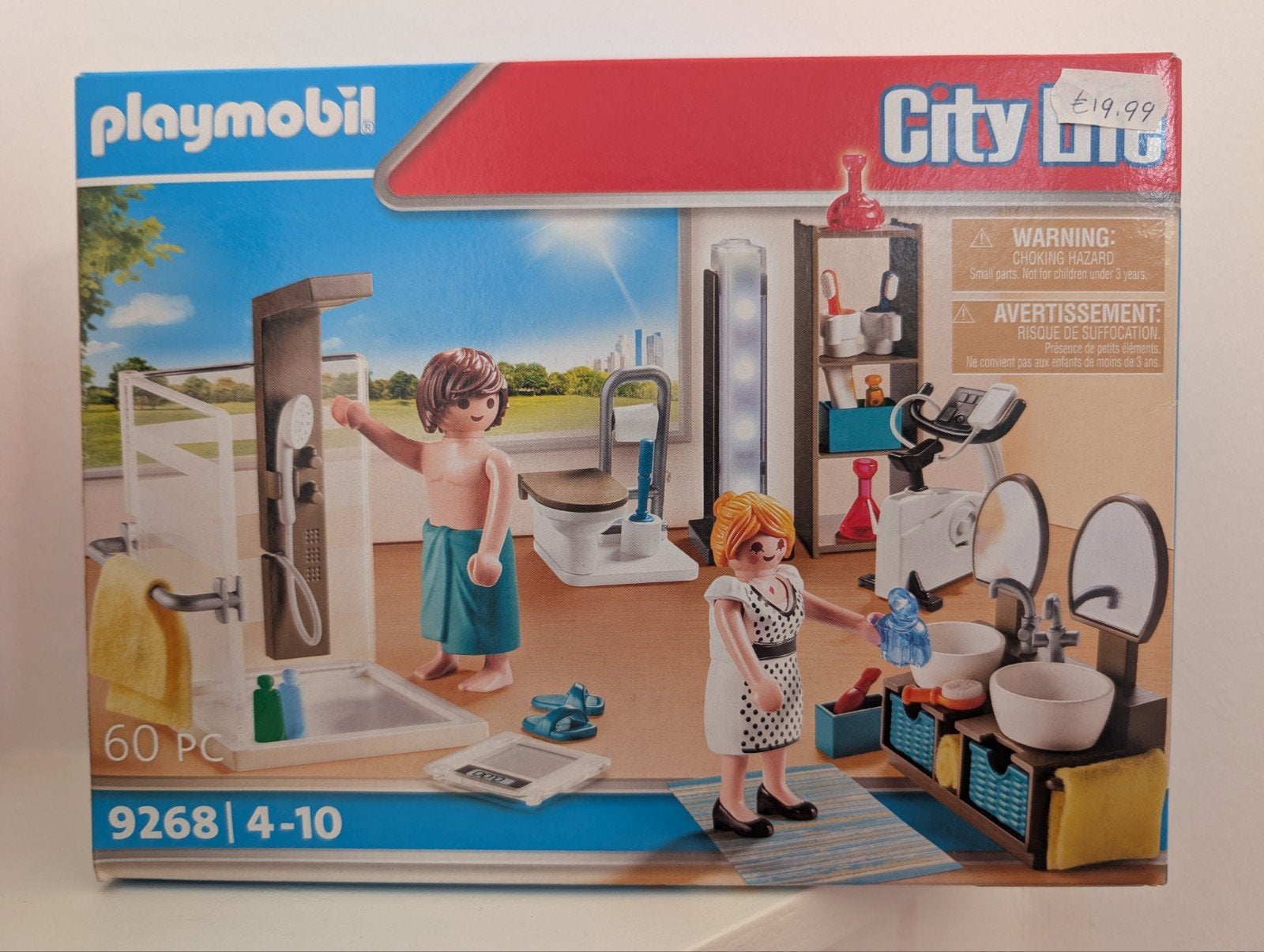 Playmobil inrichting huis, badkamer 9268, Gebouw, Complete set, Nieuw, Ophalen of Verzenden