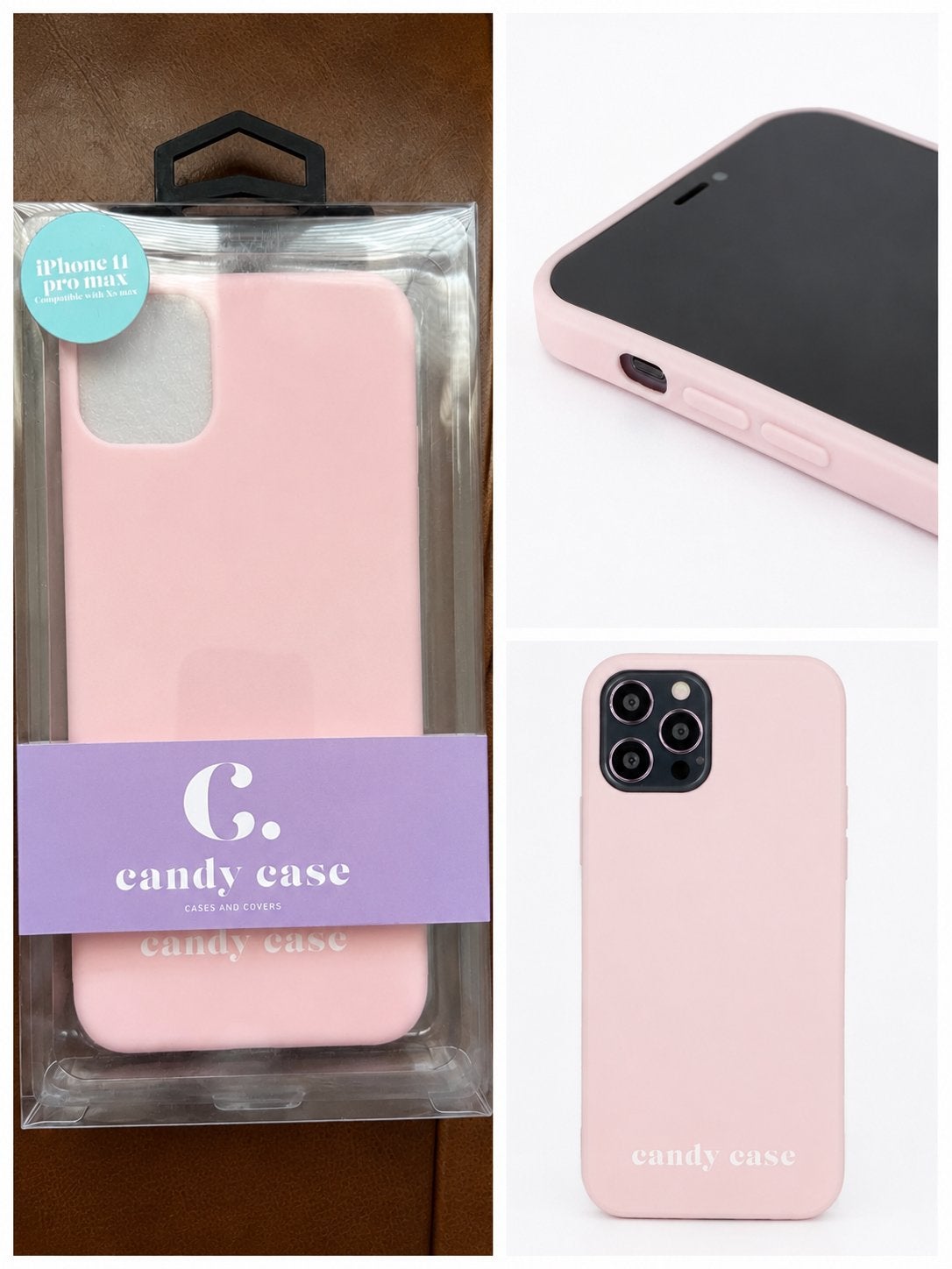 Candy Case hoesje iPhone 11 Pro Max / XS Max – lichtroze, Telecommunicatie, Nieuw, Ophalen of Verzenden, IPhone XS Max, Hoesje of Tasje