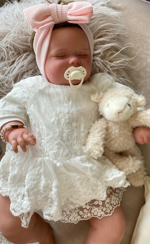 Handgemaakte babypop reborn 🎀  Emi nieuw, Verzenden, Nieuw, Pop