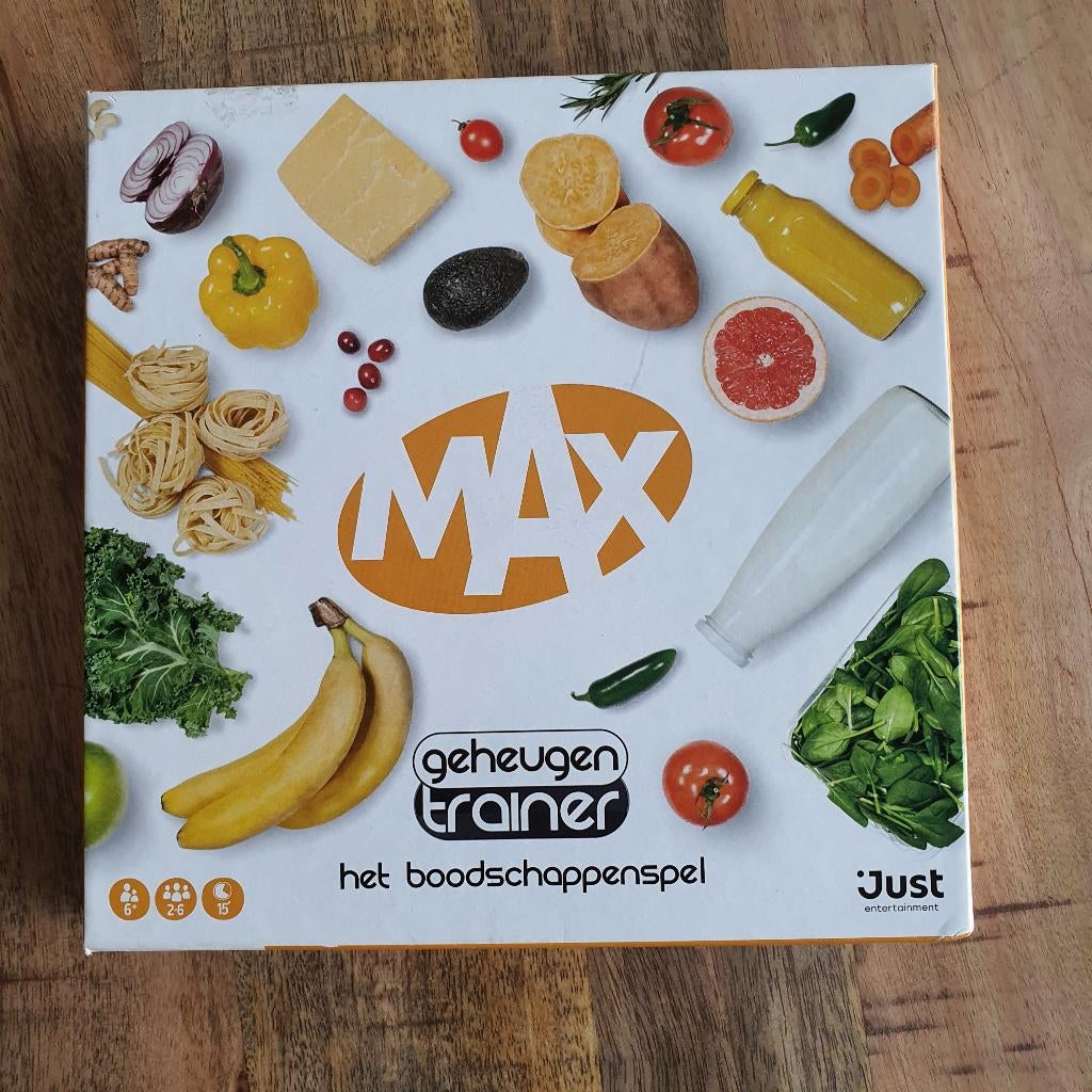 Max geheugentrainer spel, Een of twee spelers, Ophalen of Verzenden, Zo goed als nieuw