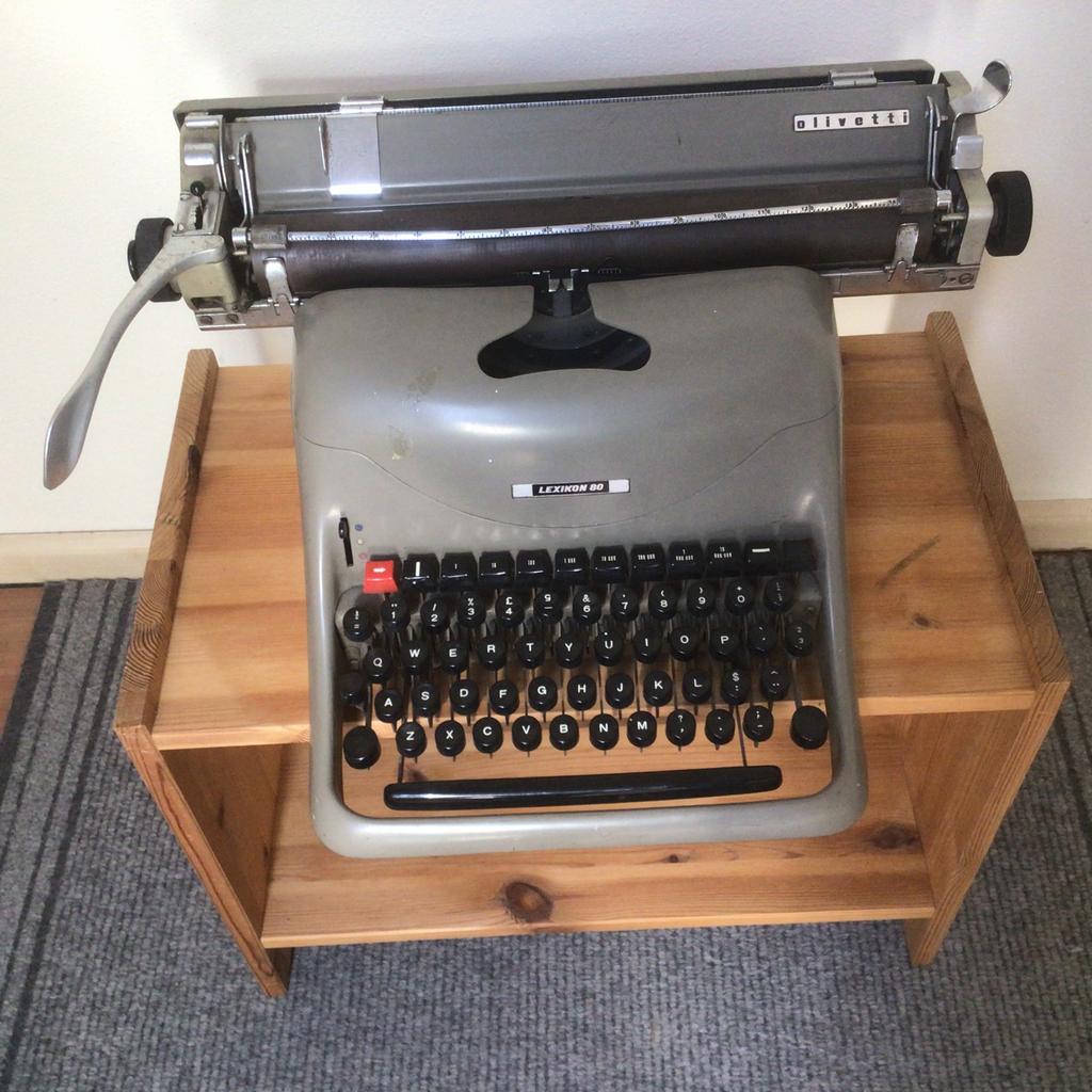 Olivetti type machine, Lexikon 80;, Diversen, Typemachines, Ophalen of Verzenden, Gebruikt