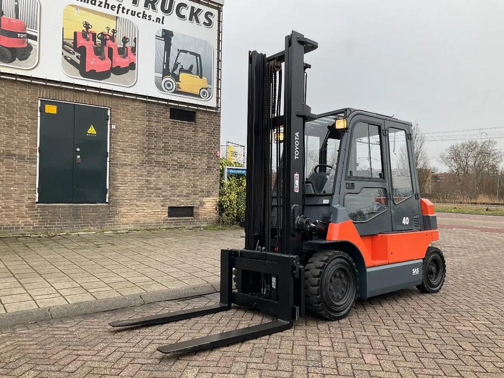 Toyota 7FBMF40 4000KG 4.50METER HEFTRUCK (bj 2011), Meer dan 4000 kg, Elektrisch, Heftruck, Toyota