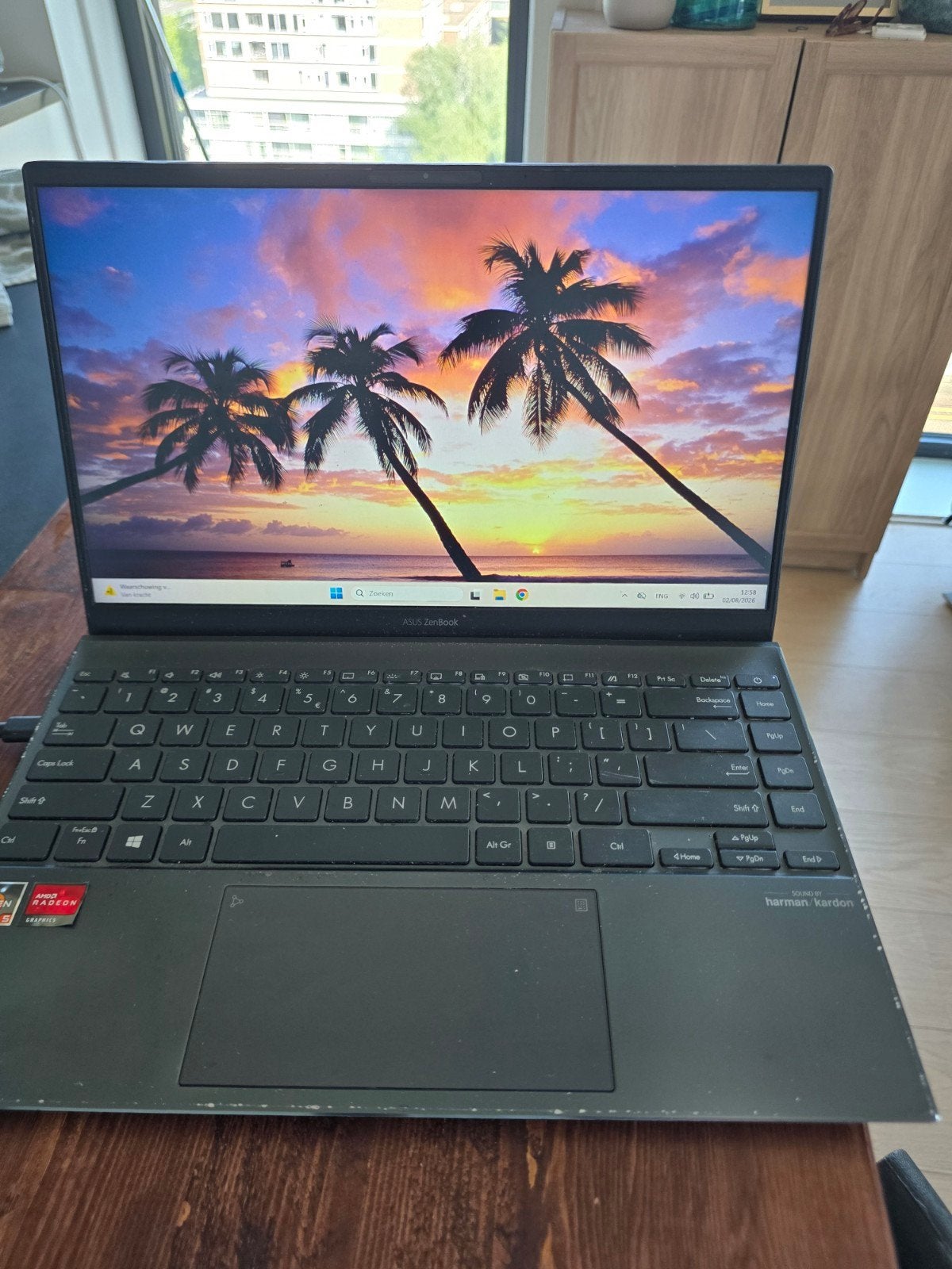 ASUS ZenBook UX425IA – Ryzen 5 | 8GB RAM | 512GB SSD, Ophalen, Gebruikt, 2 tot 3 Ghz, 8 GB