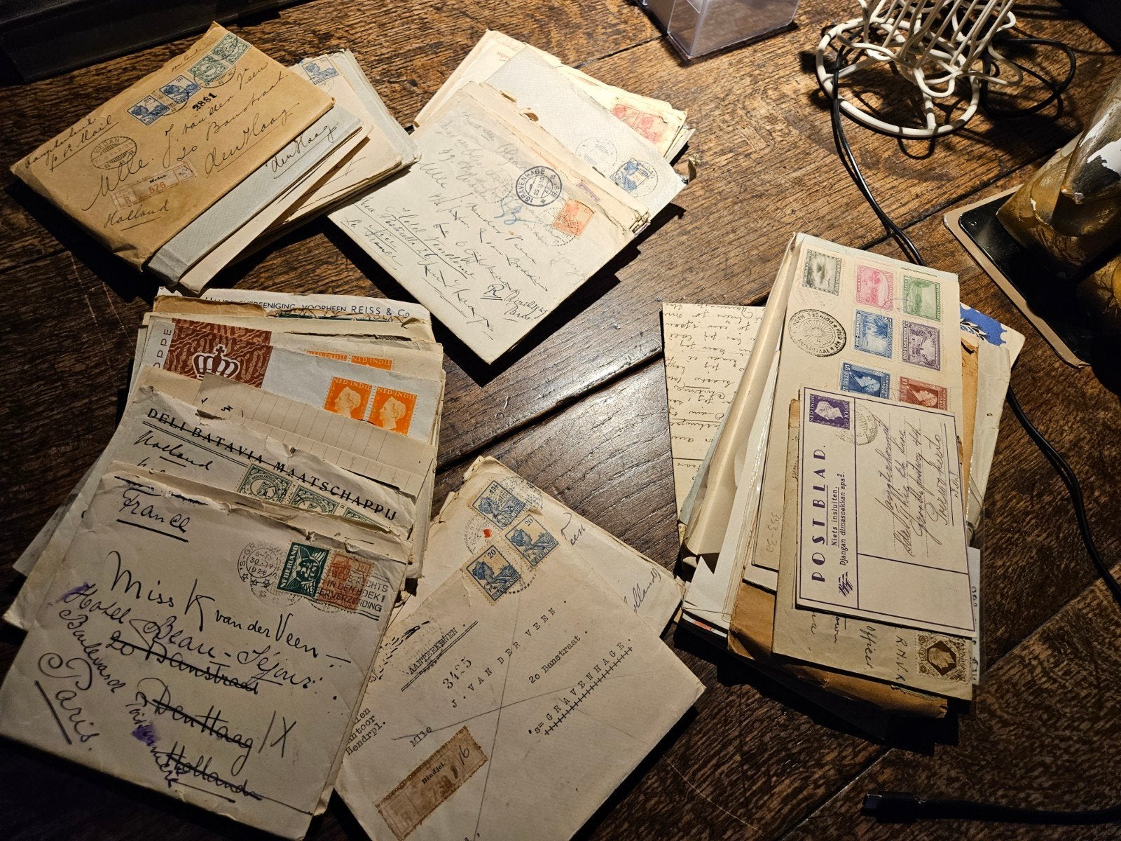 Enveloppen en brieven Nederlands Indië, Postzegels en Munten, Verzenden, Envelop