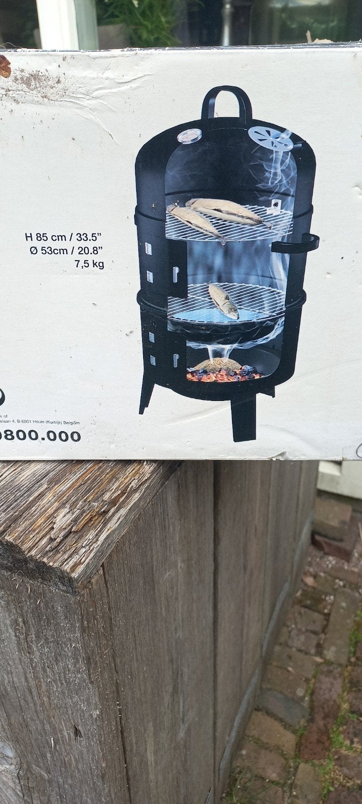 Barbecook rookoven ( nieuw), Ophalen, Nieuw