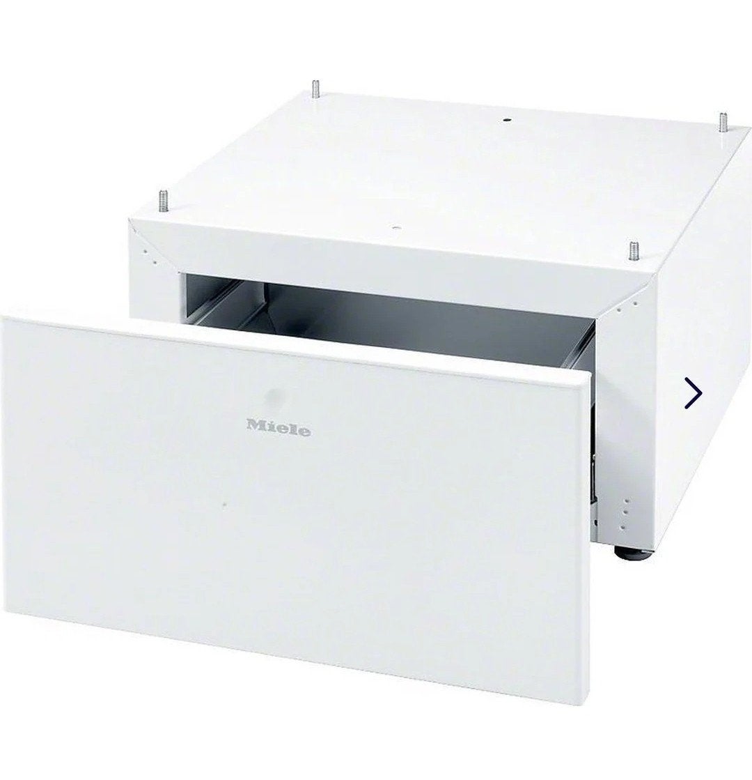 Miele Wasmachine Sokkel WTV 501 - Wit, Witgoed en Apparatuur, Ophalen, Zo goed als nieuw