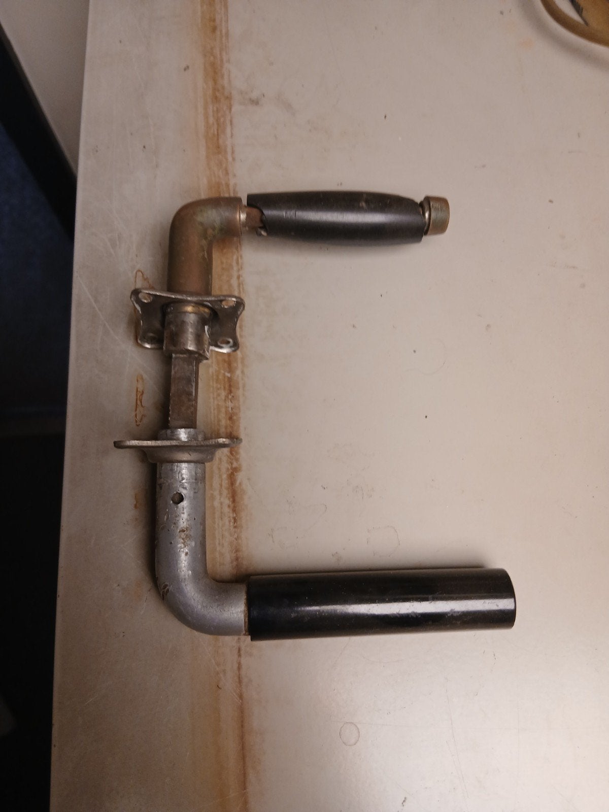 Vintage Deurklinken Set - Gebruikt, Antiek en Kunst, Ophalen of Verzenden