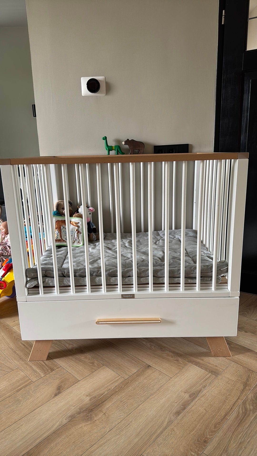 Box bopita met lade, Kinderen en Baby's, Boxen, Gebruikt, Rechthoekig, In hoogte verstelbaar, Lade, Ophalen