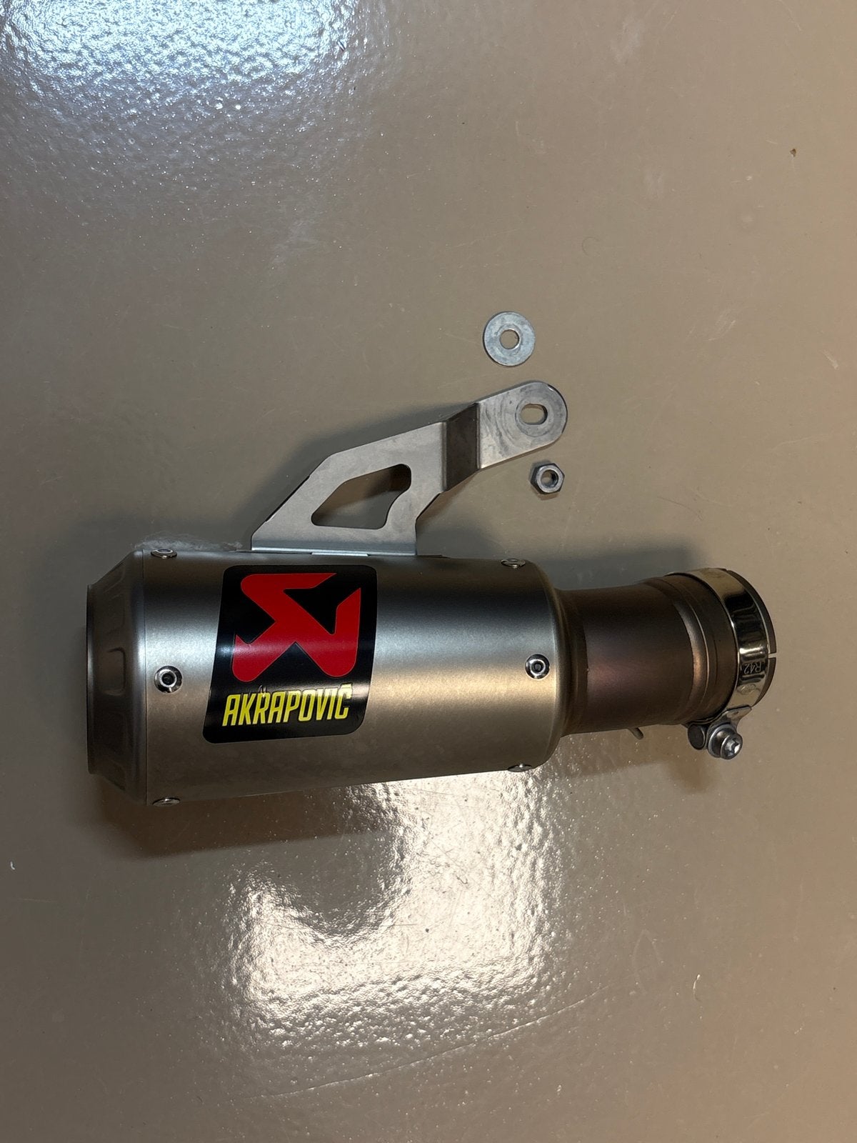 Akrapovic GP uitlaatdemper Titanium voor BMW S1000RR, Ophalen of Verzenden, Gebruikt