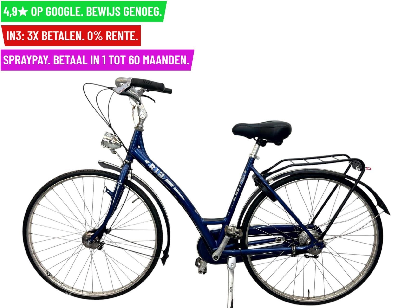 Damesfiets RIH Silver-Stone 28"/52cm/7ver - Garantie/Leverin, Overige merken, 9713 Bv Groningen, Gebruikt, 56 cm of meer