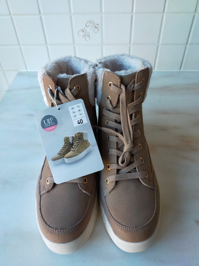 Bontlaarzen Dames Nieuw, Kleding | Dames, Ophalen, Bruin, Lage of Enkellaarzen, Nieuw