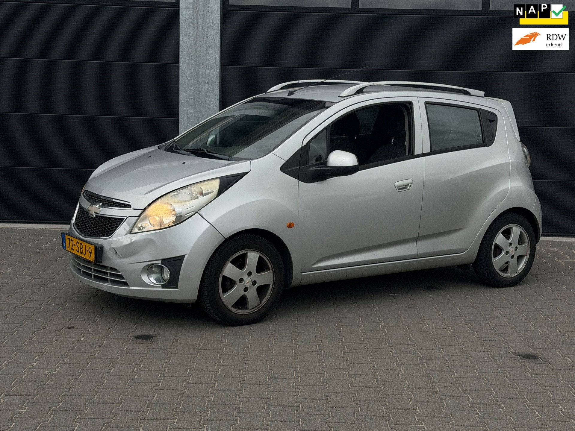 Chevrolet Spark 1.0 16V LS Bi-Fuel/Airco/Netjes/E.ramen, Voorwielaandrijving, Euro 5, 4 cilinders, 68 pk