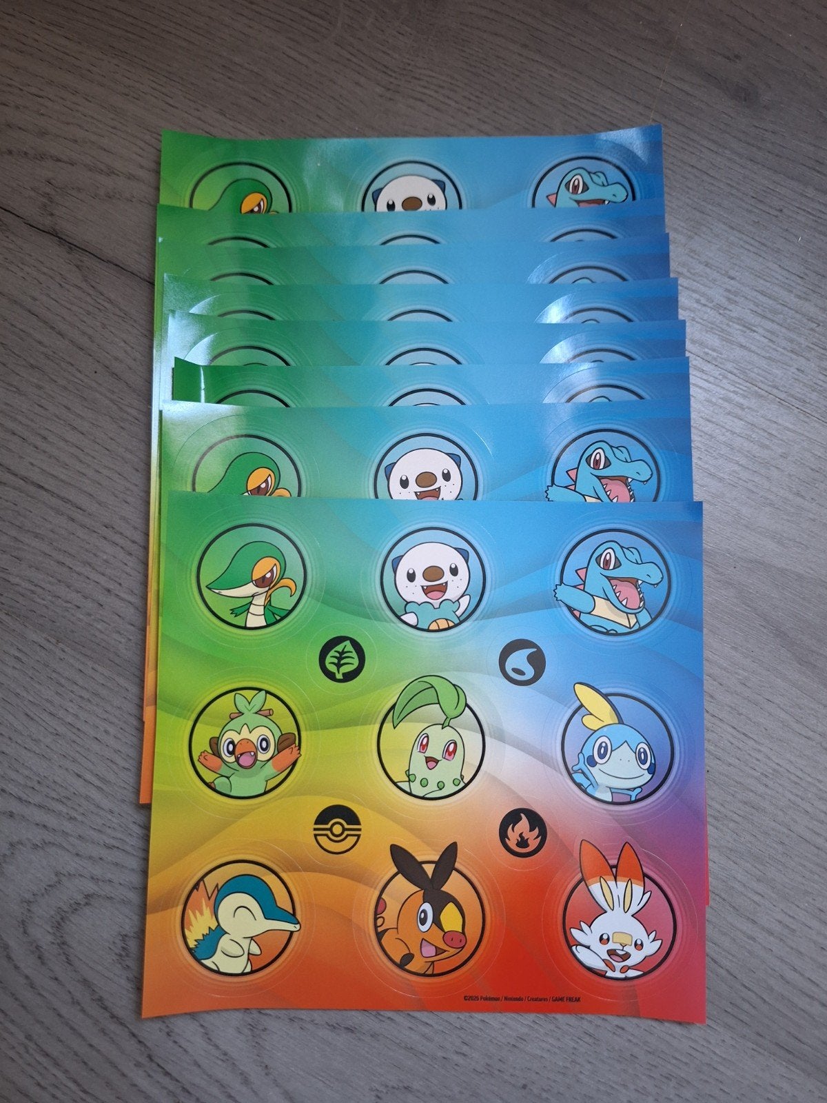 Pokémon Sticker Vellen series 2, Ophalen of Verzenden, Nieuw