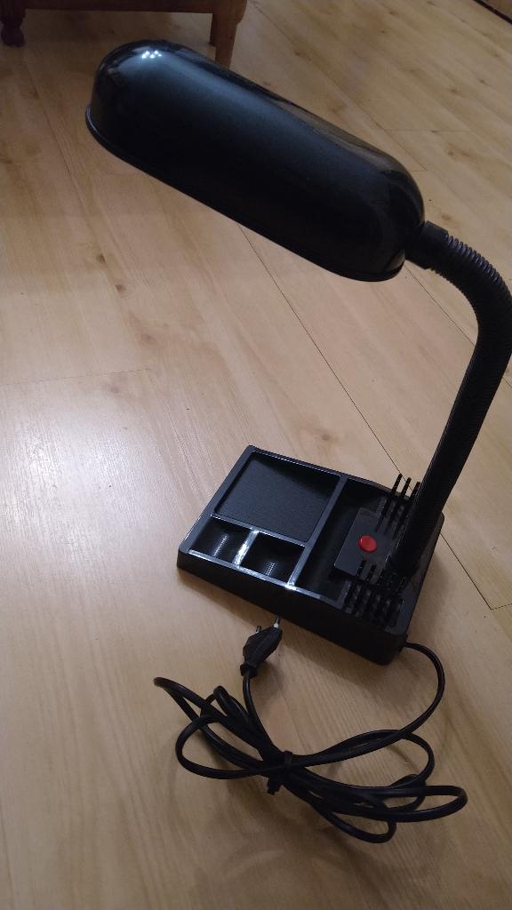 Vintage burolamp jaren 70/80, Ophalen of Verzenden, Gebruikt, Kunststof