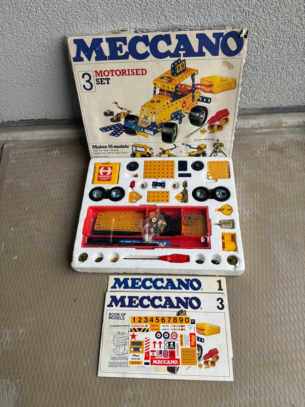 Meccano motorised set 3, Ophalen of Verzenden