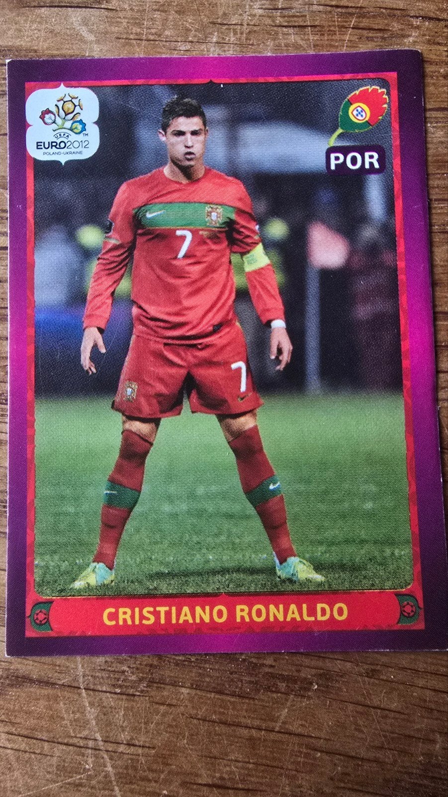 Panini plaatje Christiano Ronaldo, Ophalen of Verzenden, Plaatje