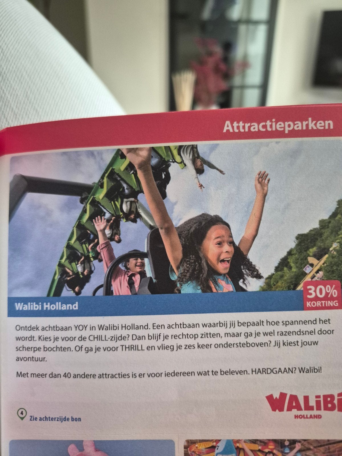 30% korting walibi holland, Drie personen of meer, Kortingskaart