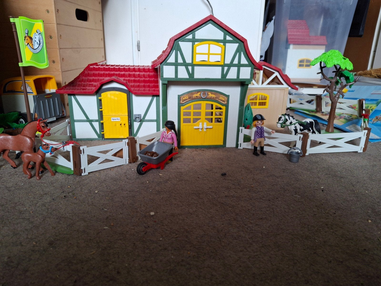 Playmobiel country paardrijclub set. 6929, Kinderen en Baby's, Ophalen, Zo goed als nieuw