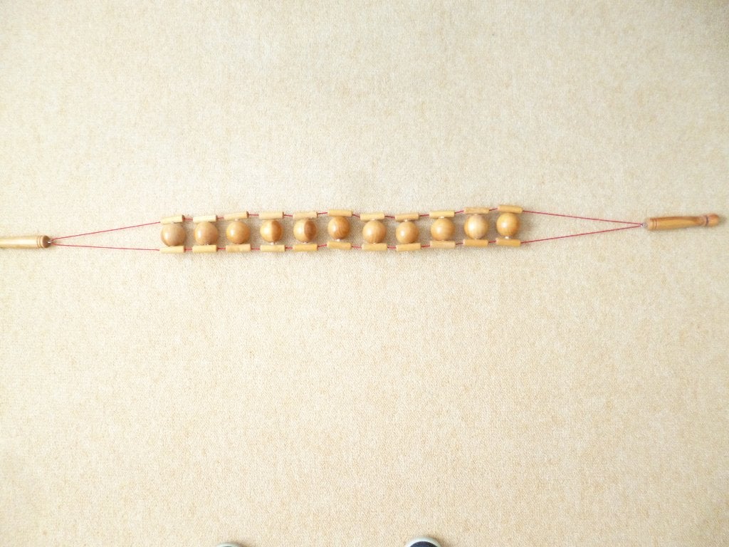 NIEUWE houten massageroller uit Thailand, Ophalen of Verzenden, Nieuw, Apparaat
