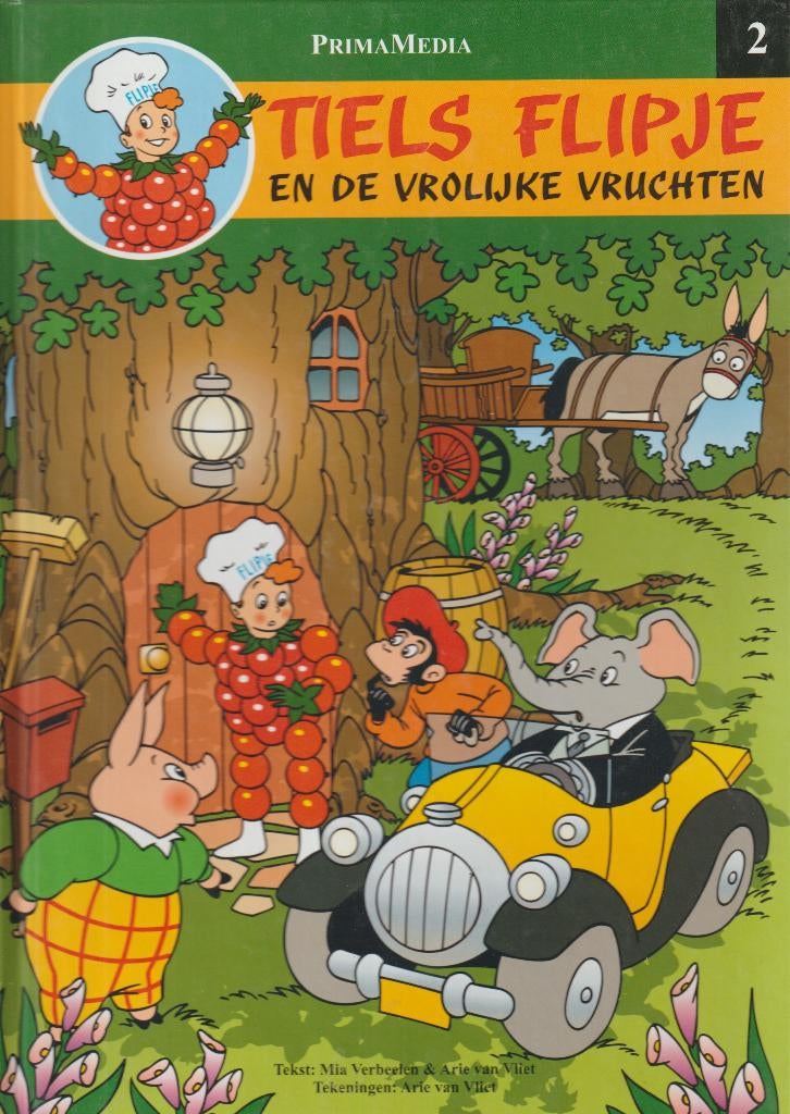 Tiels Flipje 1 en 2, Boeken, Stripboeken, Meerdere stripboeken, Ophalen of Verzenden, Zo goed als nieuw