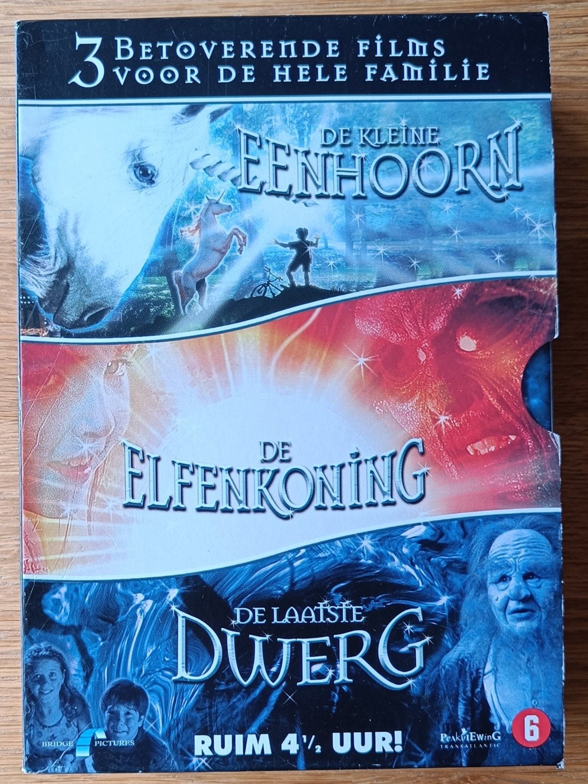 3 Betoverende Films voor de Hele Familie DVD Box, Gebruikt, Verzamelbox, Vanaf 6 jaar, Familie