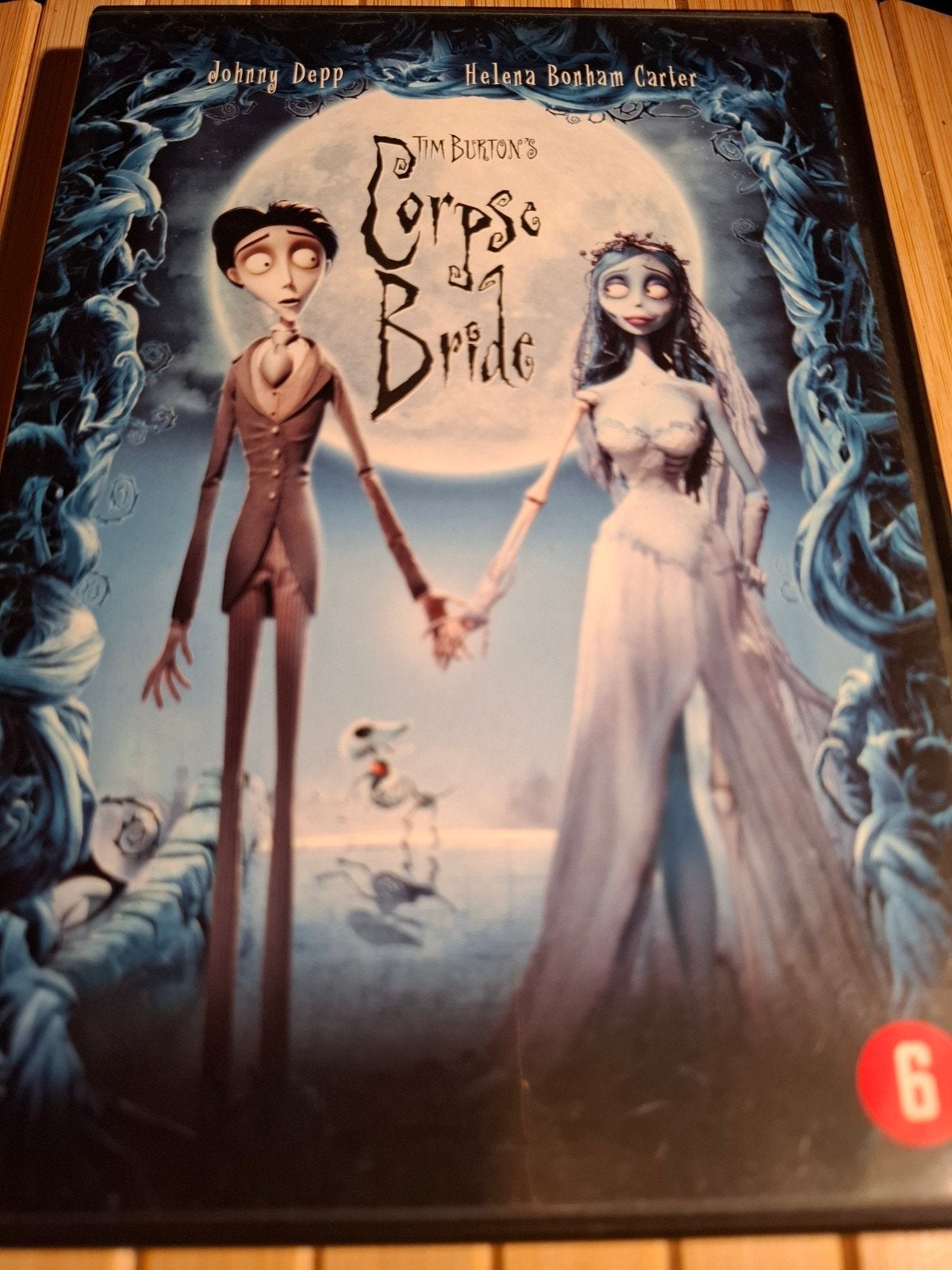Tim Burton's Corpse Bride DVD - Zo goed als nieuw, Animatie, Verzenden, Amerikaans, Italiaans