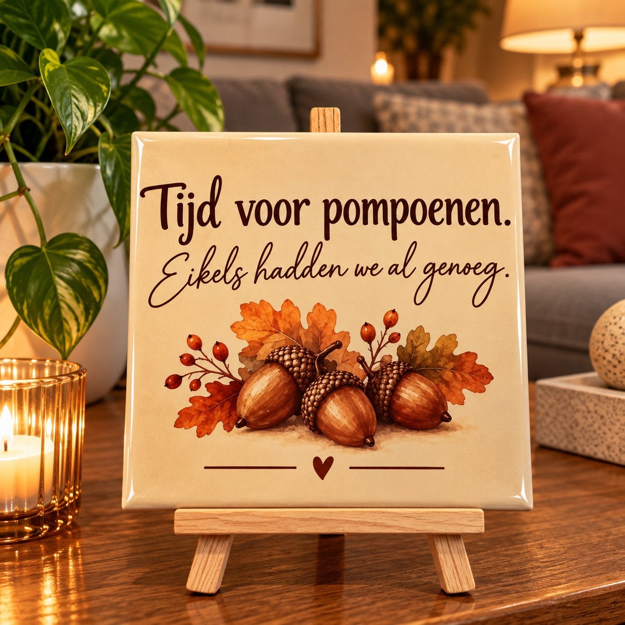 Tegel herfst, Ophalen of Verzenden, Nieuw