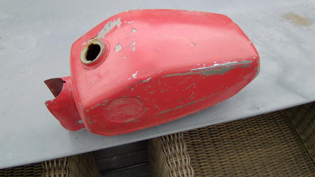 brommer tank oud mogelijk Zundapp, Flandria, Fietsen en Brommers, Ophalen, Gebruikt, Tank
