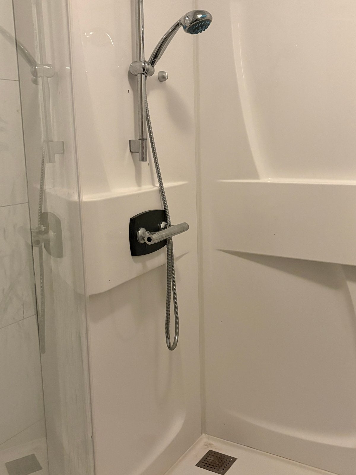 Douchecabine 90x90 cm - Zo goed als nieuw, Ophalen of Verzenden, Zo goed als nieuw, Met douche
