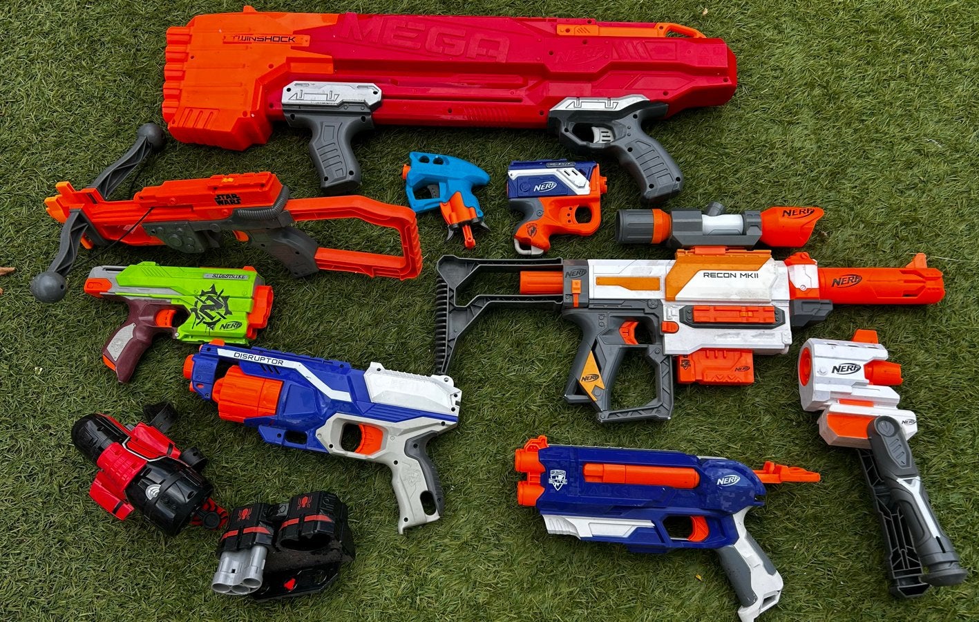 Grote Nerf Blaster Collectie - Diverse Modellen, Ophalen of Verzenden, Gebruikt