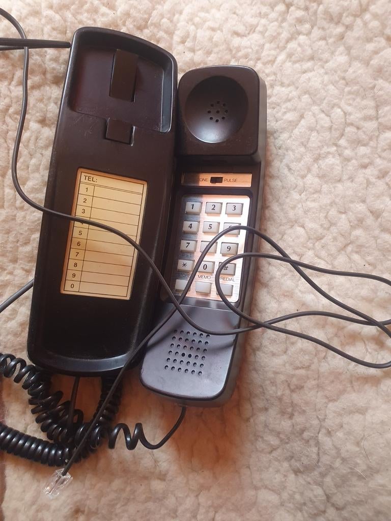 Vintage telefoon, Ophalen