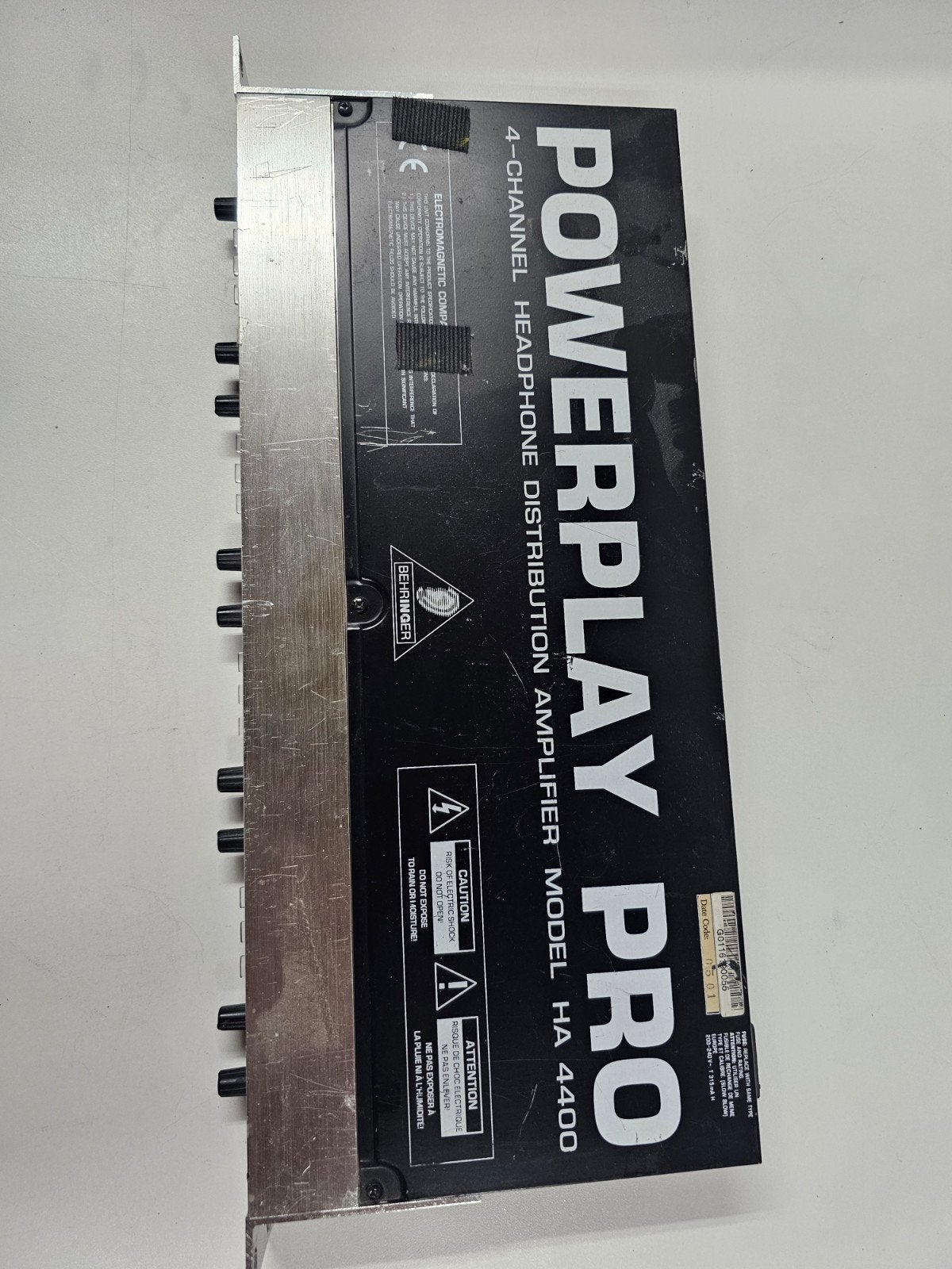Behringer Powerplay Pro HA4400, Ophalen, Gebruikt