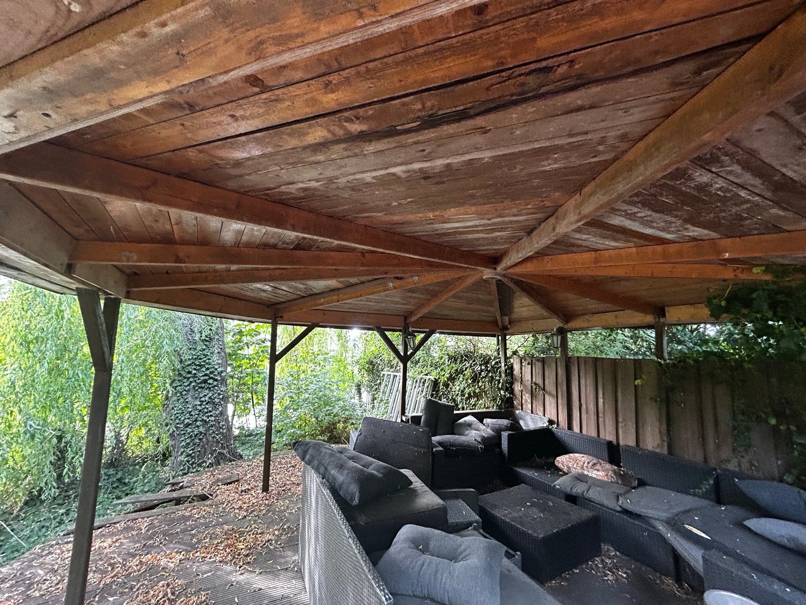 Gebruikte hardhouten pergola / overkapping, Ophalen, Gebruikt, Overige typen