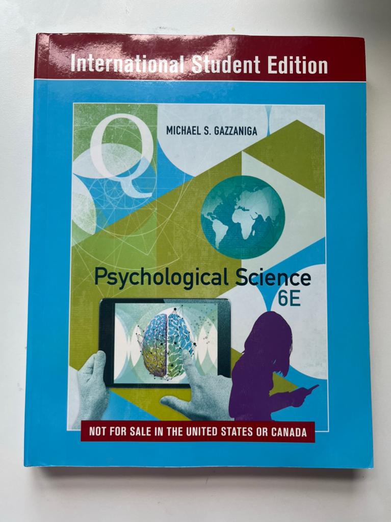 Psychological Science, Ophalen of Verzenden, Gelezen, Cognitieve psychologie