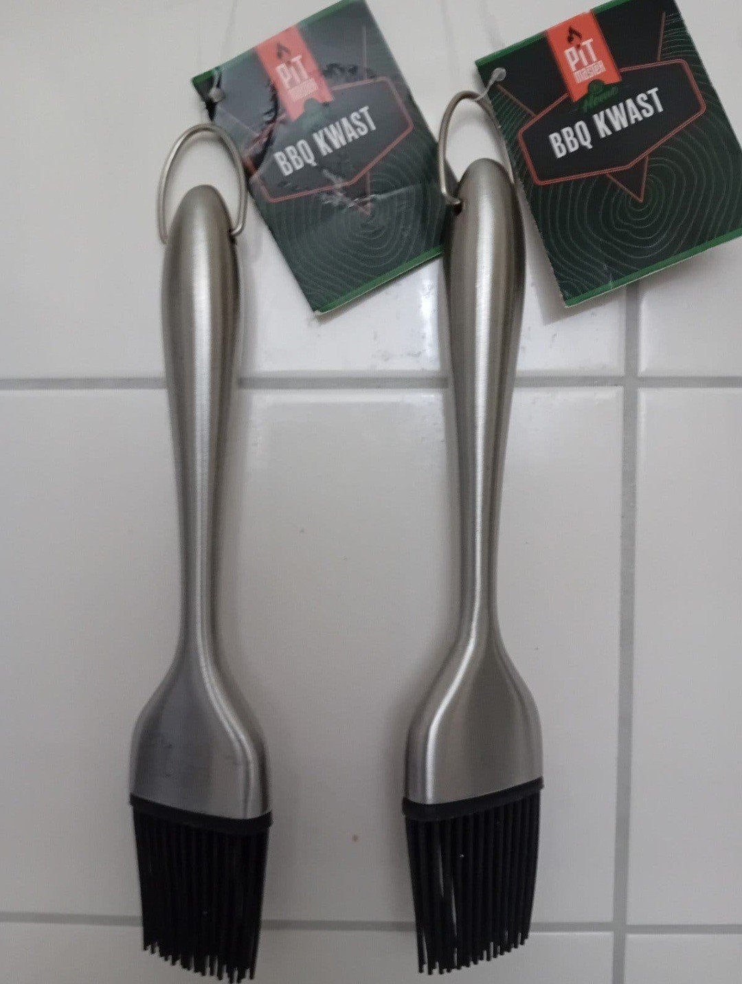 Siliconen Pitmaster Voor Barbecue. 2 stuks Nieuw!, Ophalen, Nieuw
