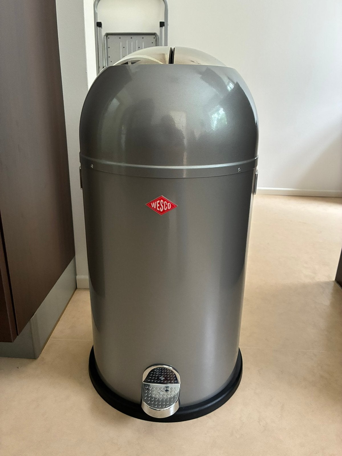 Wesco Kickmaster pedaalemmer 33 liter, Ophalen, 50 – 75, Gebruikt, Met pedaal