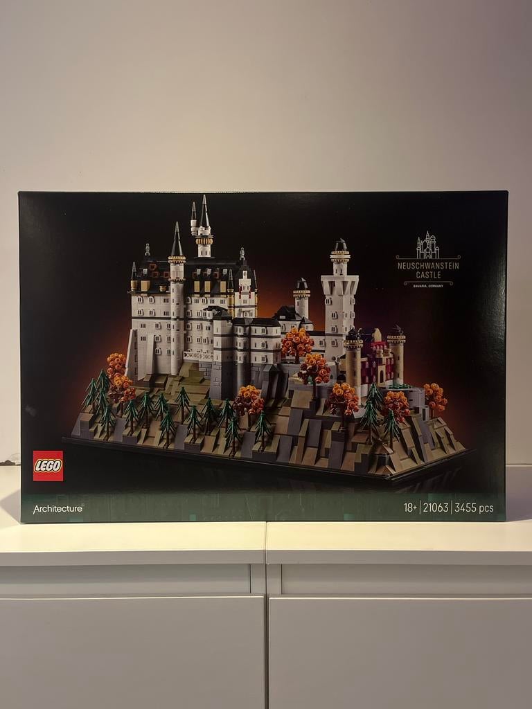 LEGO Architecture 21063 Neuschwanstein Castle NIEUW, Lego, Nieuw, Architecture, Ophalen of Verzenden