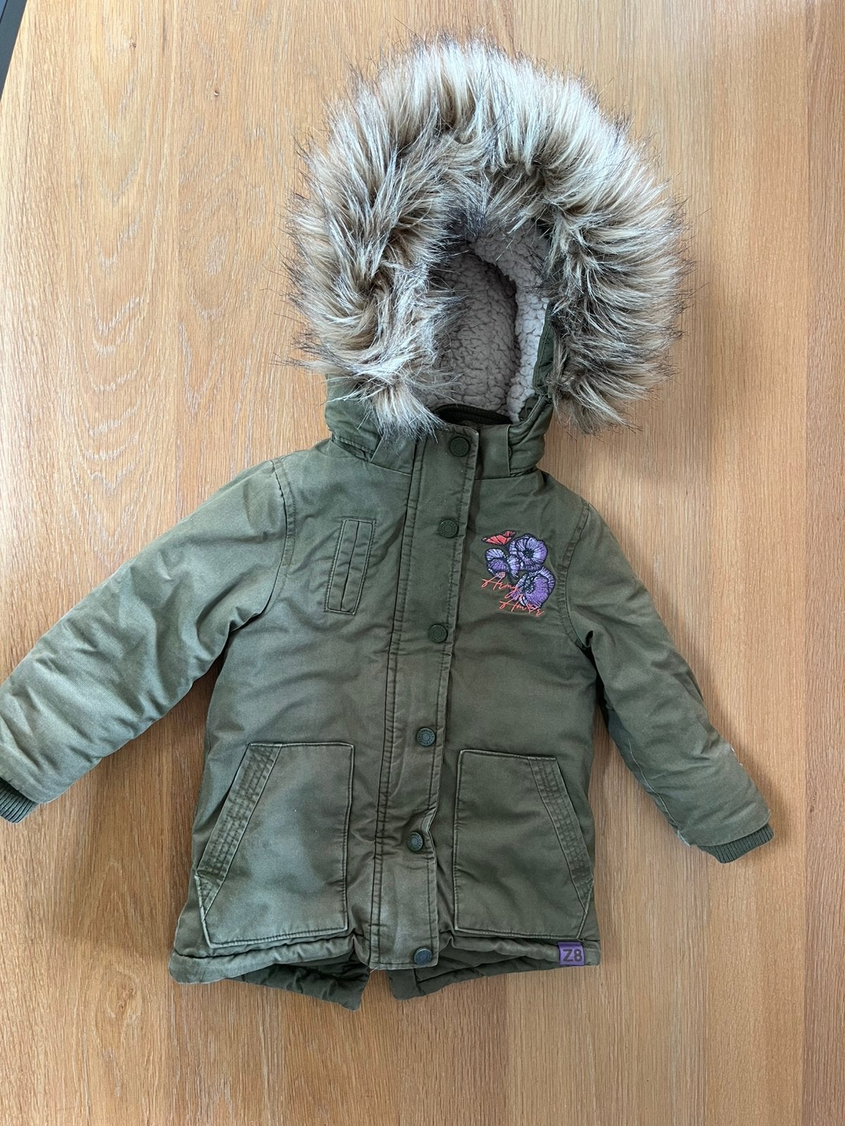 Winterjas Z8, maat 80, Ophalen, Zo goed als nieuw, Meisje, Jasje